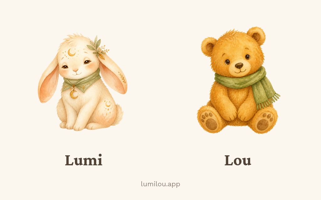 Lumi & Lou mit Namen